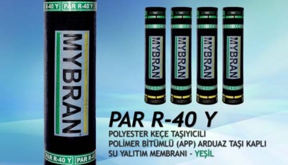 Mybran PAR-40Y Polyester Keçe Taşıyıcılı Arduaz Taşı Kaplı (Yeşil)