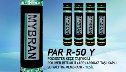 Mybran PAR-50Y Polyester Keçe Taşıyıcılı Arduaz Taşı Kaplı (Yeşil)