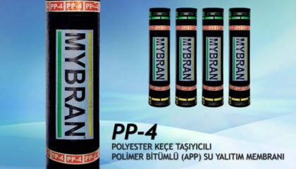 Mybran PP-4 Polyester Keçeli Su Yalıtım İzolasyon Membranı